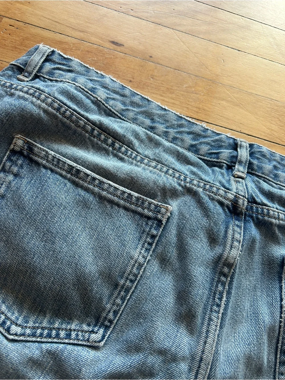 ASOS High-Rise Denim Shorts